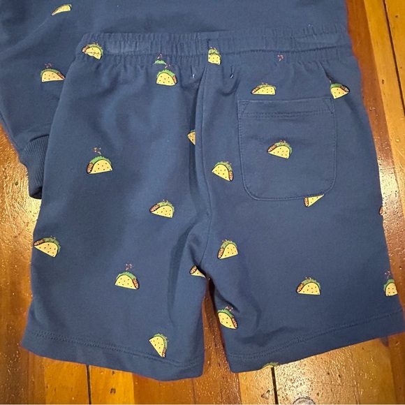3&4Y Miles the Label Taco Print Sweatshirt & Shorts Set - Picture 5 of 8